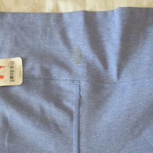 Free People Heather Blue High-Waist Leggings